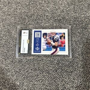 Patriots Tom Brady Graded GAS 9